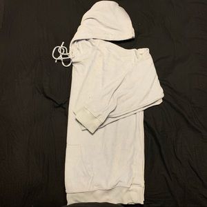 ae light blue hoodie